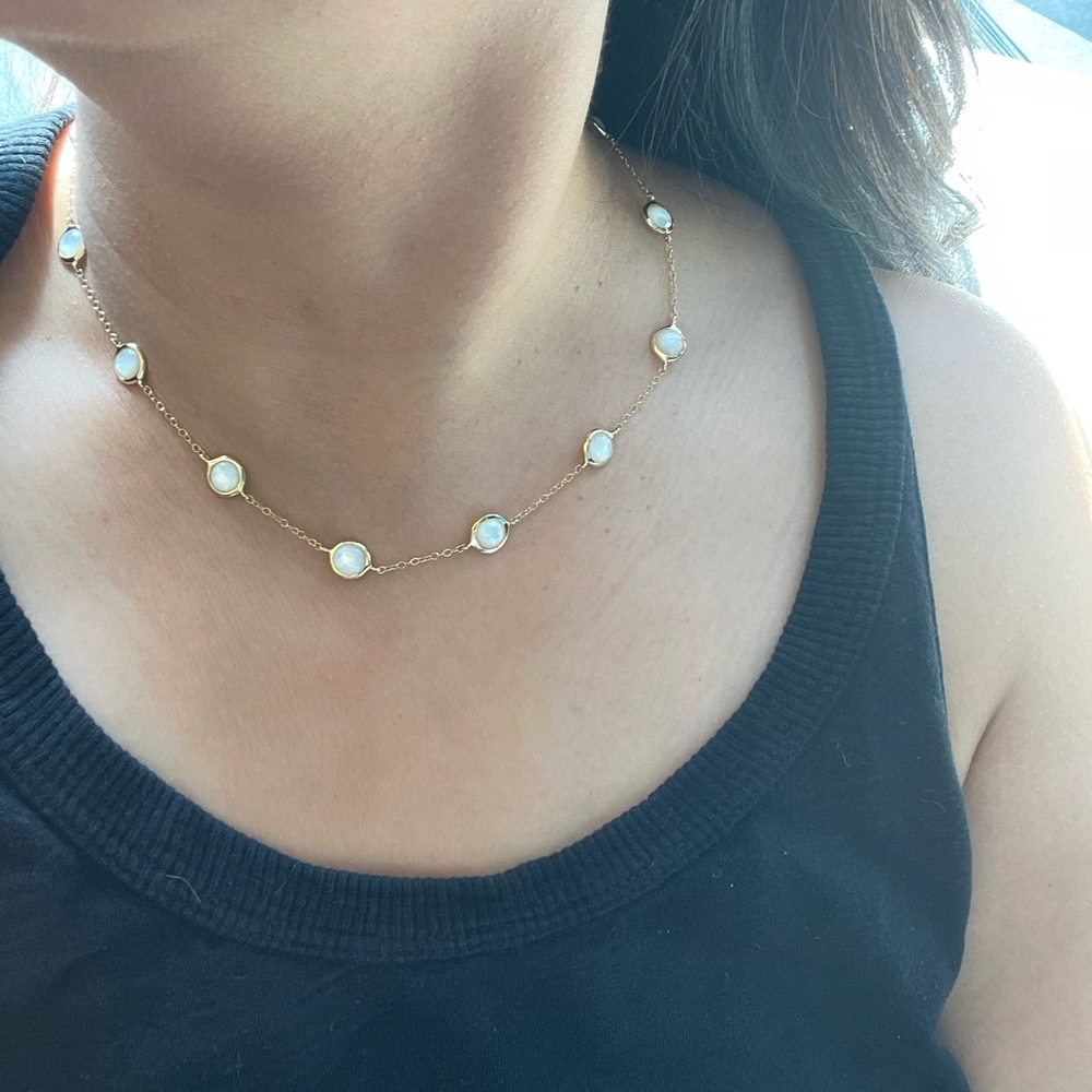 Ippolita Mother of Pearl Station Necklace - Picture 3 of 6
